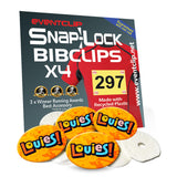 Louie's EventClip Running Bib/Number Clips
