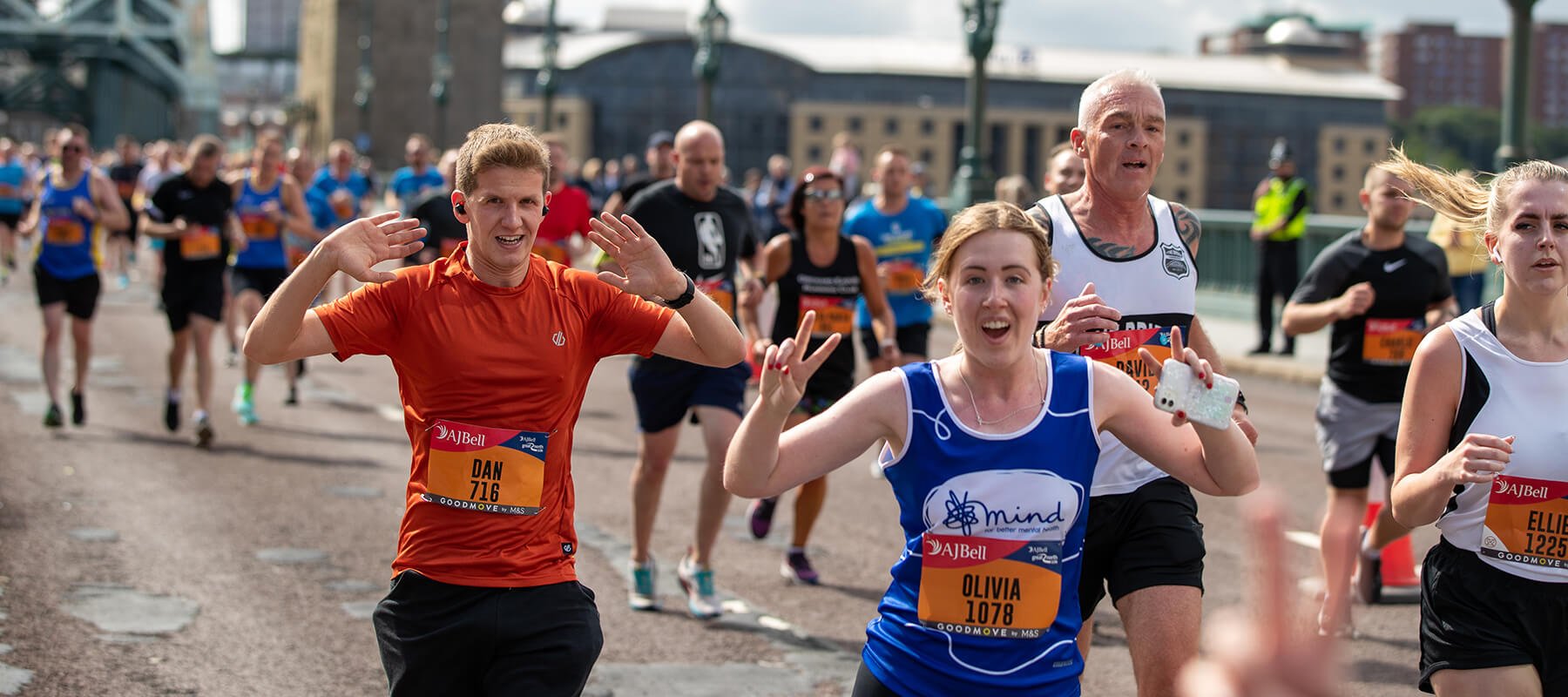 Great North 10k 2025 - Louie's Trust