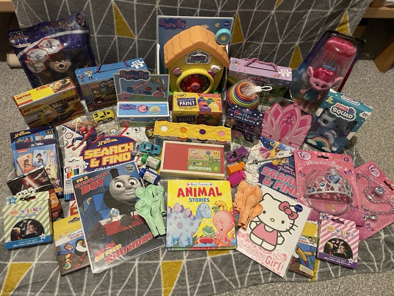 Children's Birthday Bags - Louie's Trust